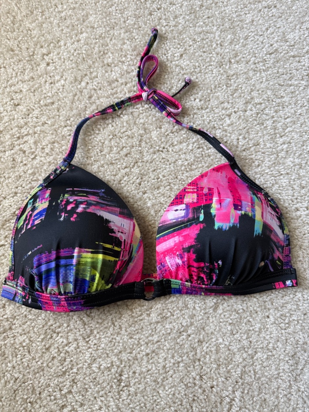 VENUS Multicolor Neon Abstract Bikini Set - Picture 2 of 7